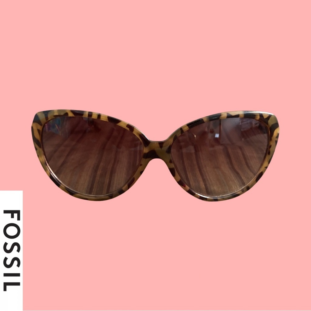 FOSSIL CatEye Sunglasses Authentic 🐆😍 MUST HAVE